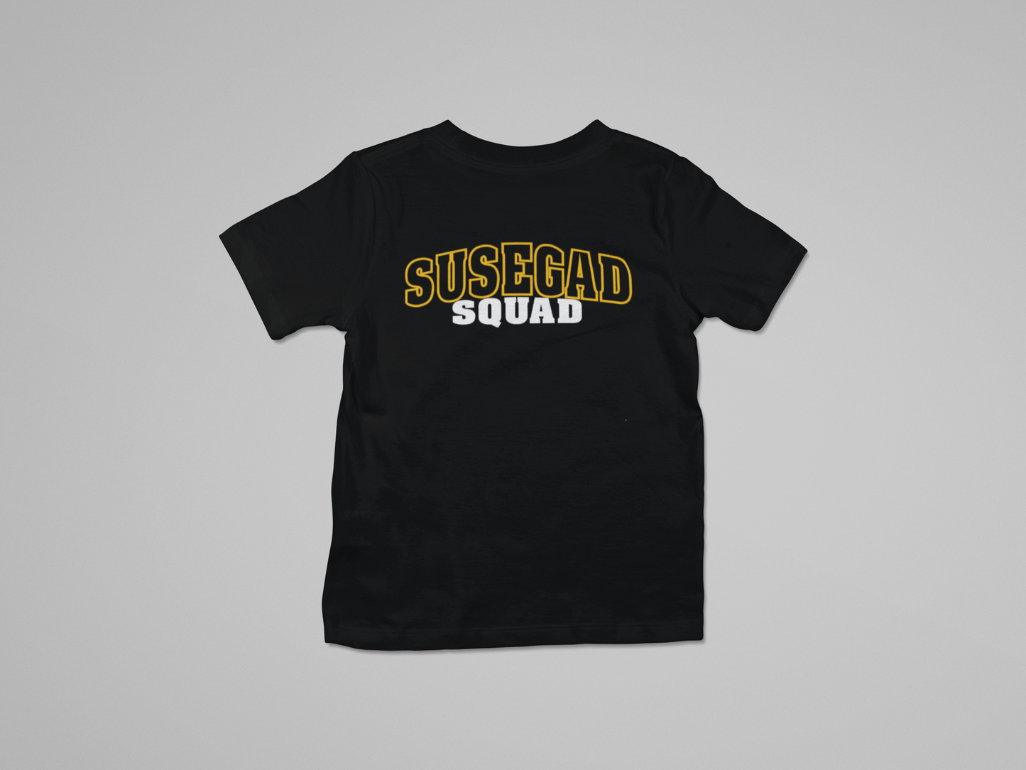 Susegad Squad Junior t-shirt. (Regular Round Neck)