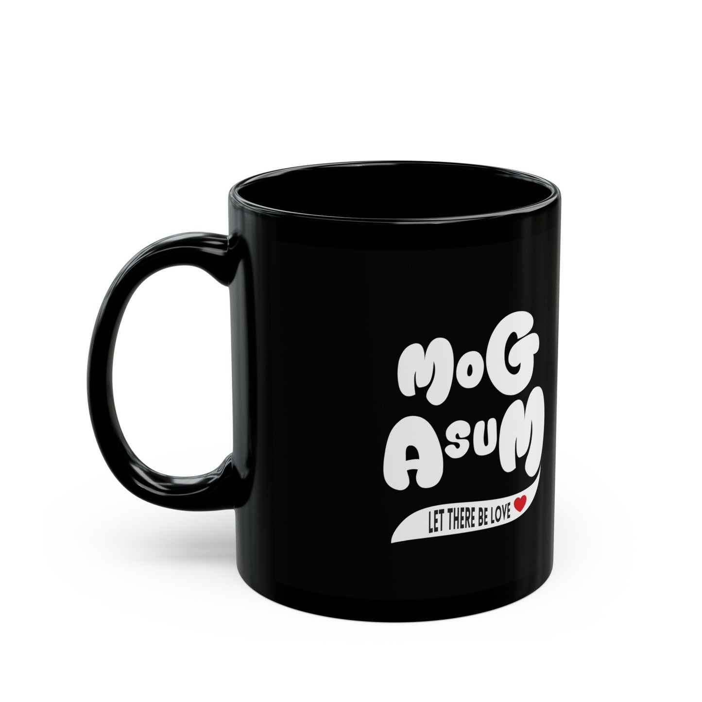 Mog Asum – Stylish Black Mug