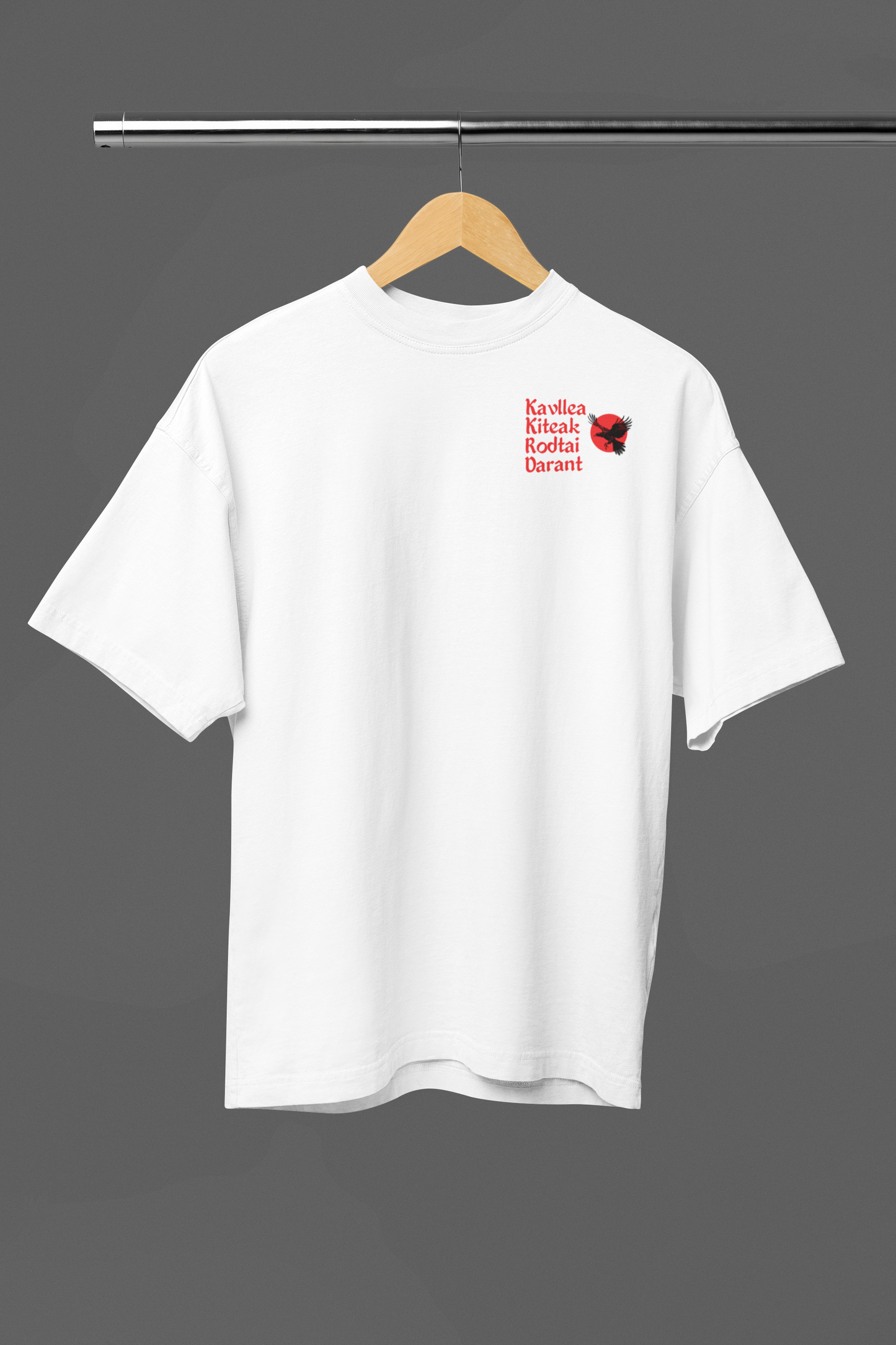 Kavllea Kiteak Rodtai Darant Regular Oversized t-shirt
