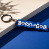 Born in Goa Keychain