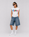 Goan Summer vibe Oversized tank top