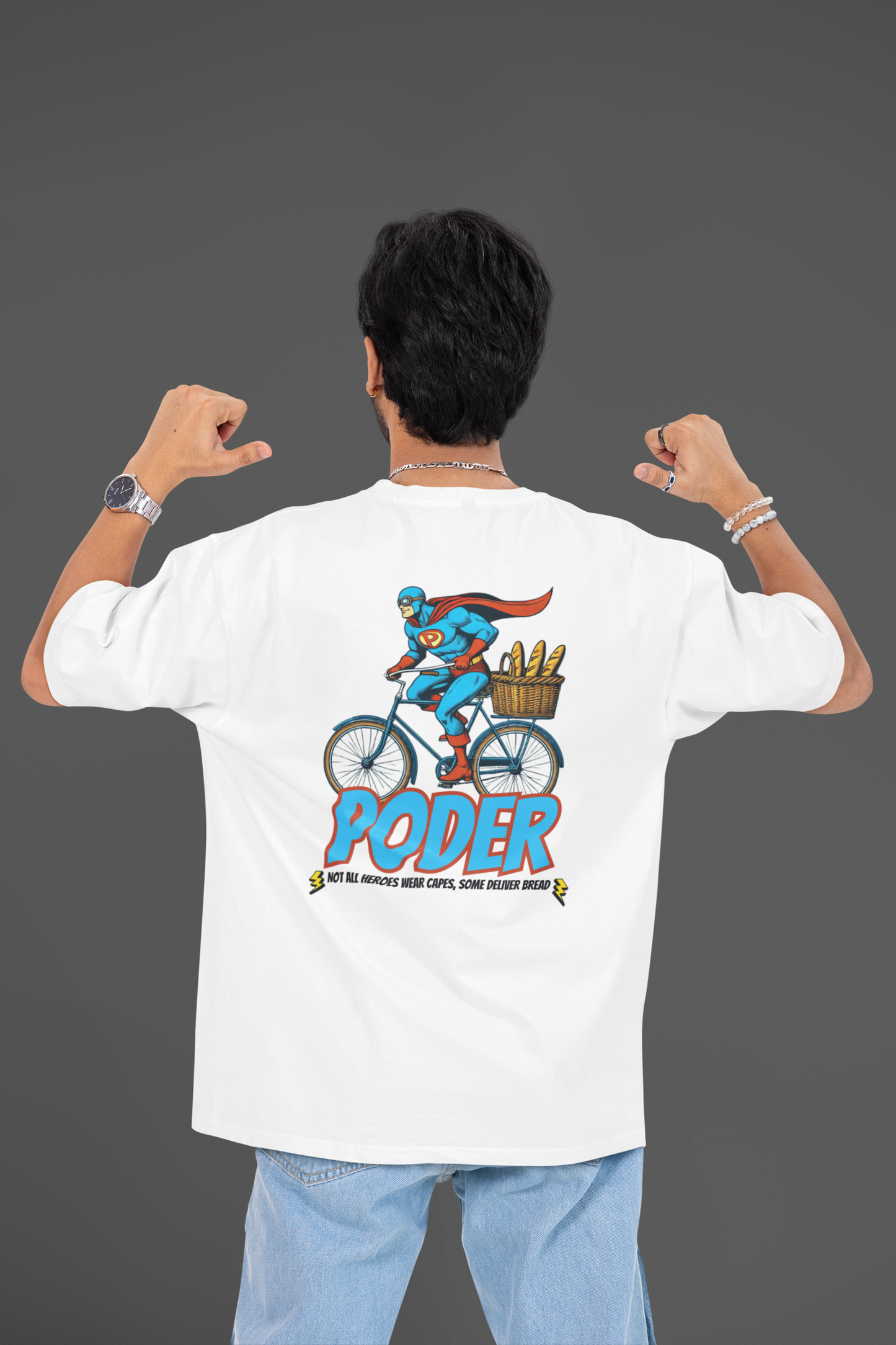 Poder Regular oversized fit t-shirt