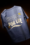 Ultra Premium Susegad For Life Tee – Pale Blue| Puff Print Unisex Fit