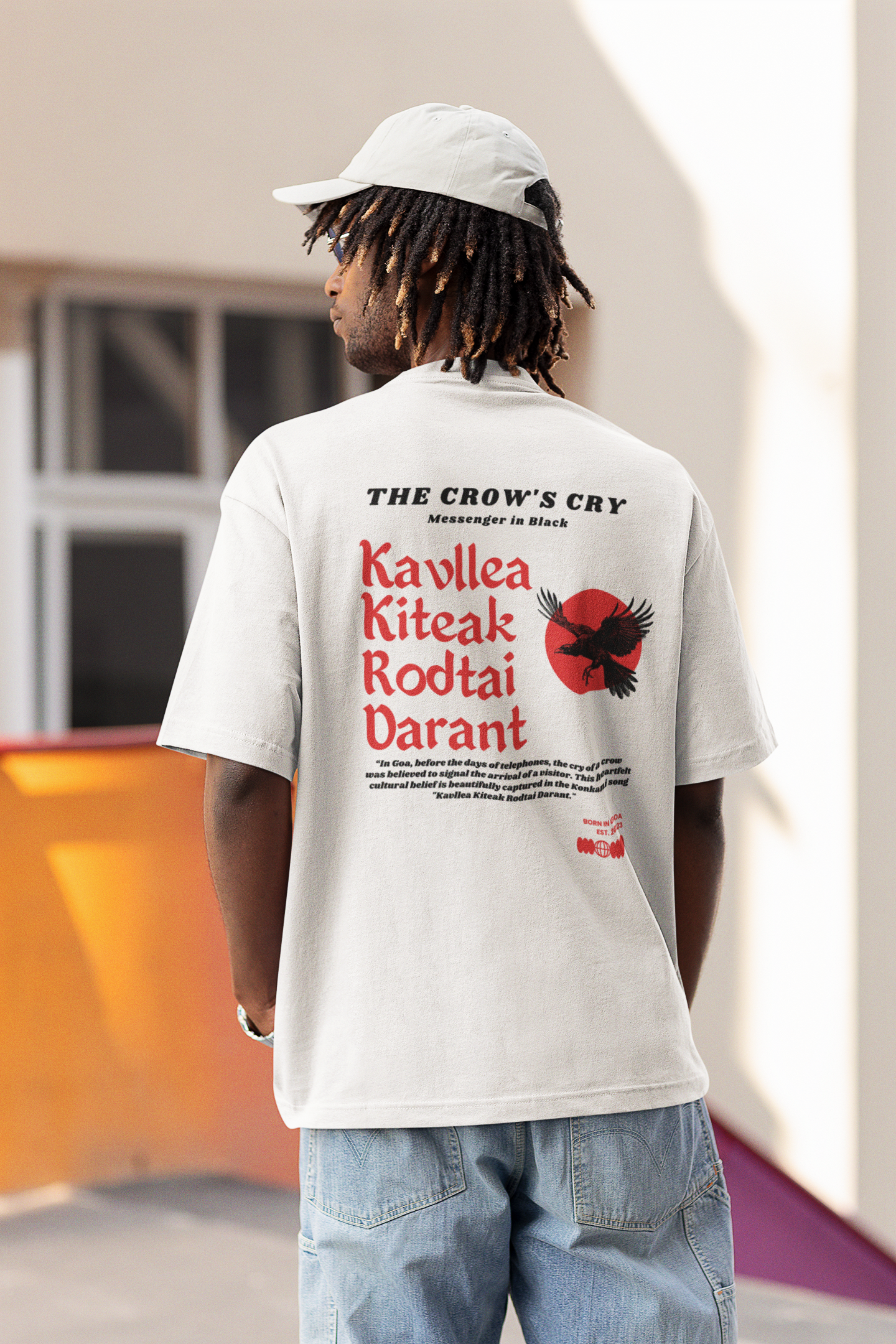 Kavllea Kiteak Rodtai Darant Regular Oversized t-shirt