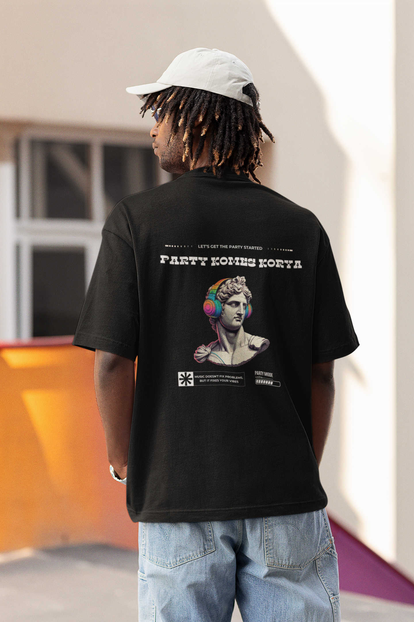 Party Komes Korya Regular fit oversized t-shirt