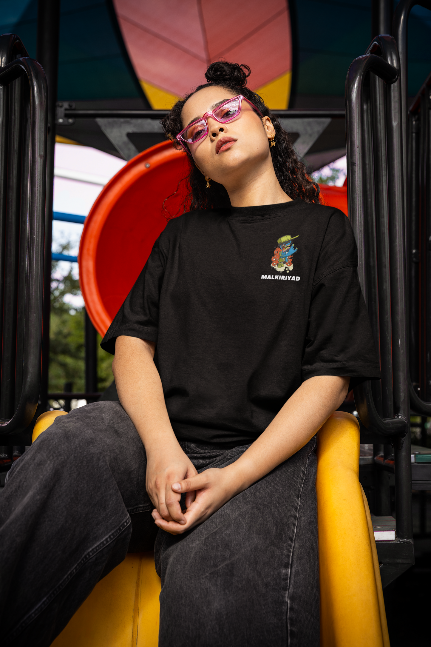 Malkiriyad 2.0 – Ultra Premium Oversized T-Shirt with Extended Neck
