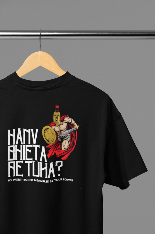 Hanv Bhieta Re Tuka Reualr oversized t-shirt