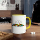 Mhozo Dada Mozo Superhero Two-Tone Coffee Mug 11oz