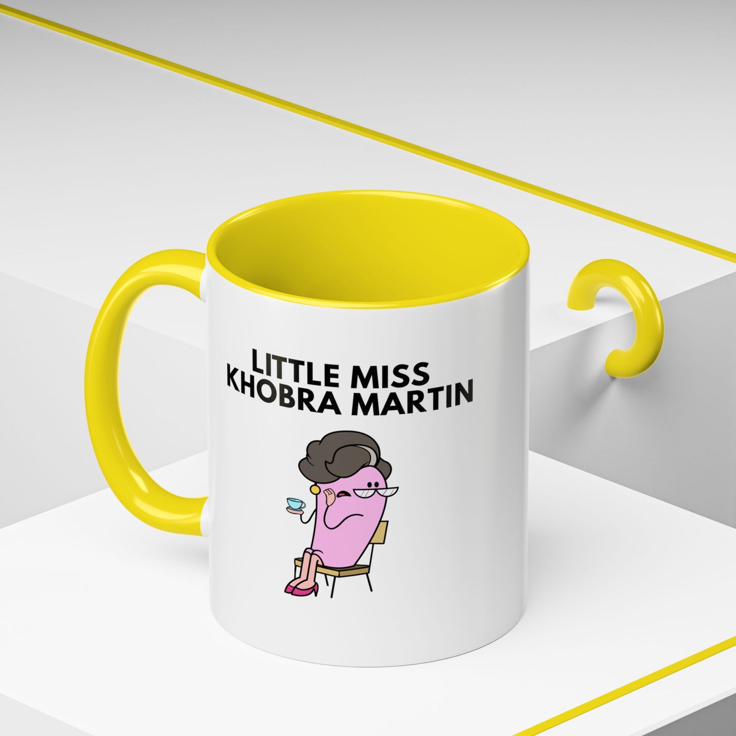 Little Miss Khobra Martin Accent Coffee Mug  (11oz)