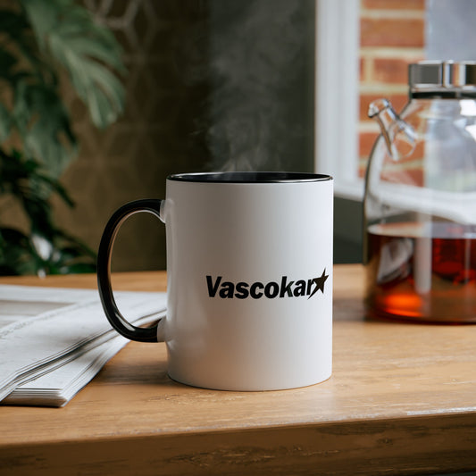 Vascokar Two-Tone Coffee Mug, 11oz