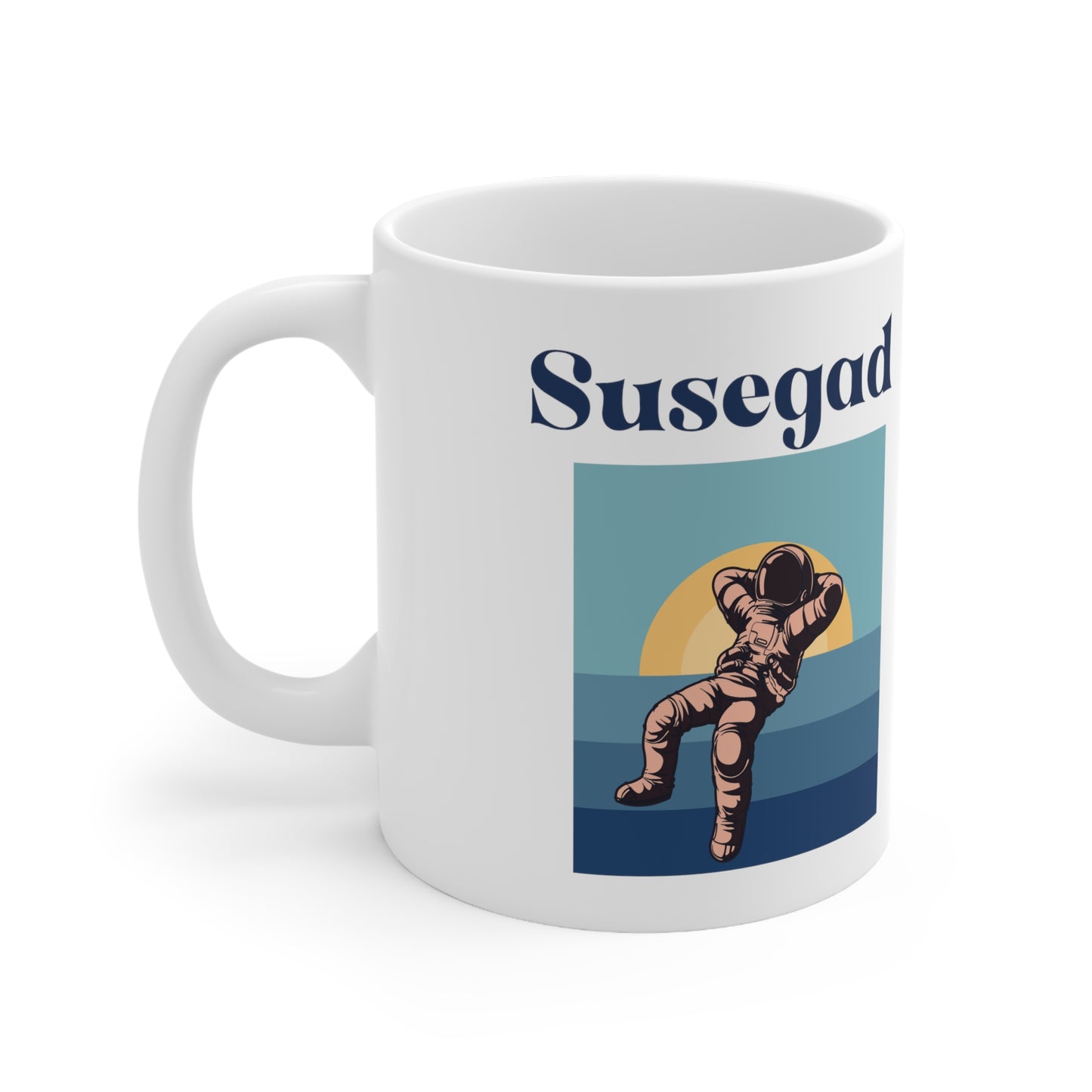 Susegad Ceramic Coffee Cups, 11oz