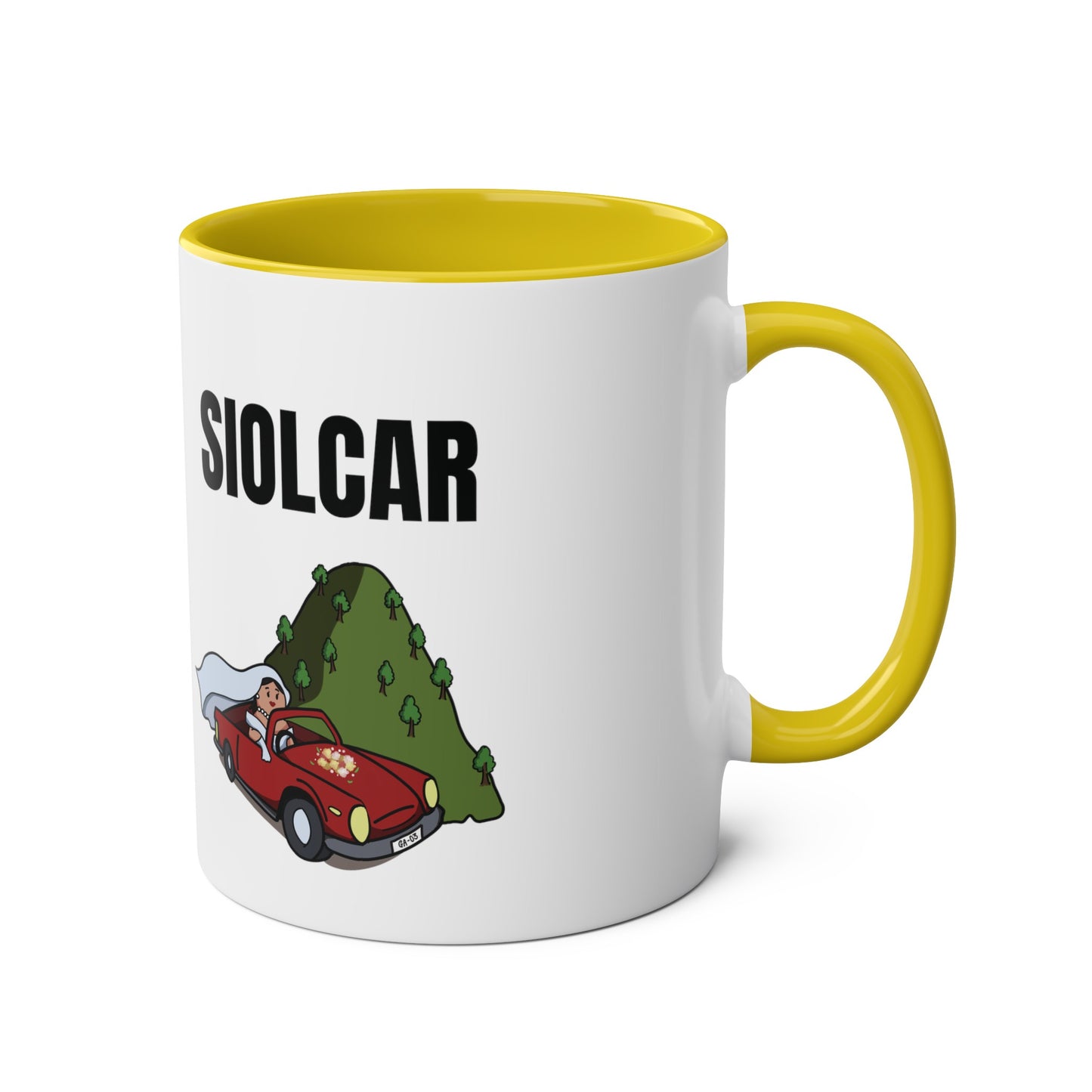 Siolcar Two-Tone Coffee Mug, 11oz