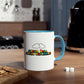 Mhozo Dada Mozo Superhero Two-Tone Coffee Mug 11oz