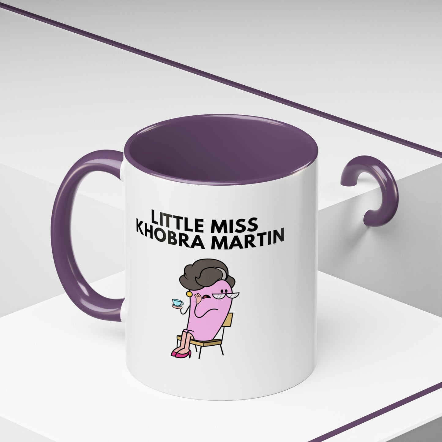 Little Miss Khobra Martin Accent Coffee Mug  (11oz)