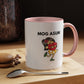 Mog Asum Coffee Mug — Cute Cartoon Girl Holding Heart Accent Mug (11oz)