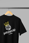 Malkiriyad Oversized T-Shirt - Unisex Edition, Black