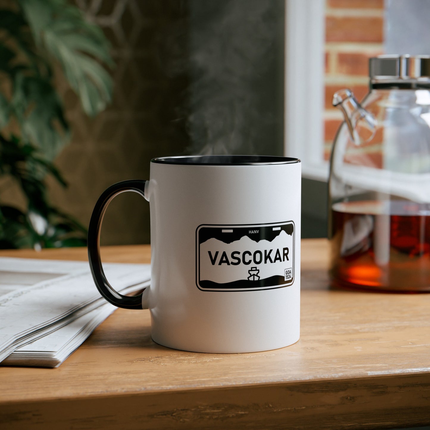 Vascokar Two-Tone Coffee Mug, 11oz