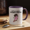 Little Miss Khobra Martin Accent Coffee Mug  (11oz)