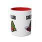 Siolcar Two-Tone Coffee Mug, 11oz