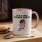 Little Miss Khobra Martin Accent Coffee Mug  (11oz)