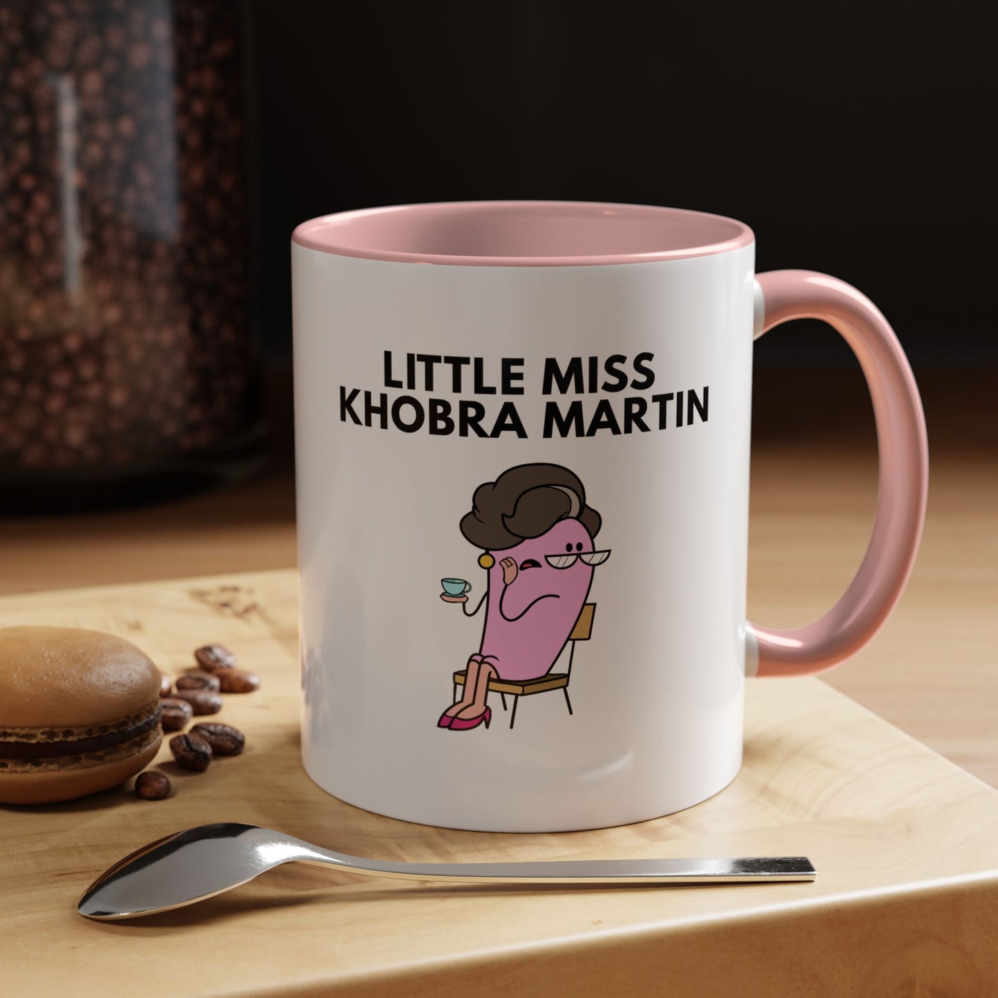 Little Miss Khobra Martin Accent Coffee Mug  (11oz)