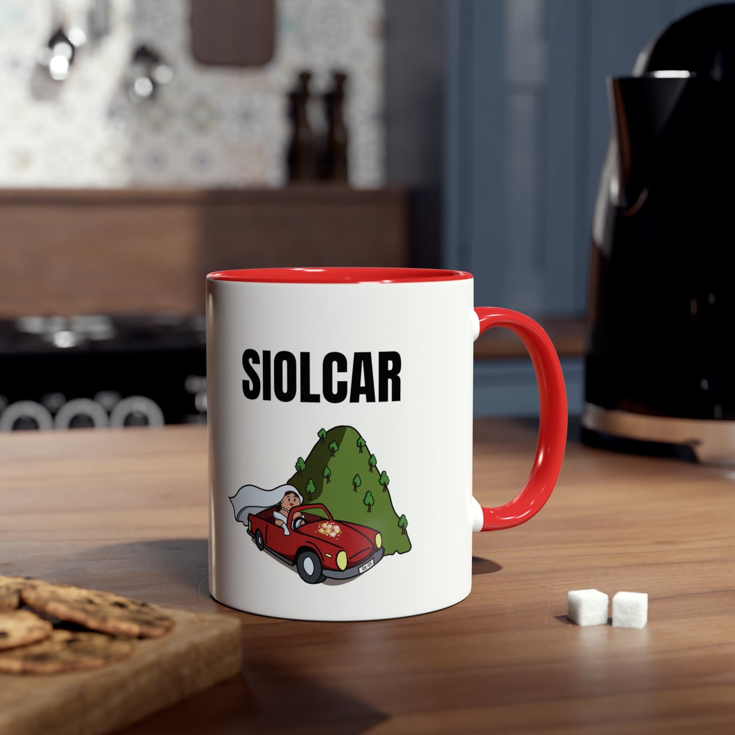 Siolcar Two-Tone Coffee Mug, 11oz