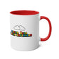 Mhozo Dada Mozo Superhero Two-Tone Coffee Mug 11oz