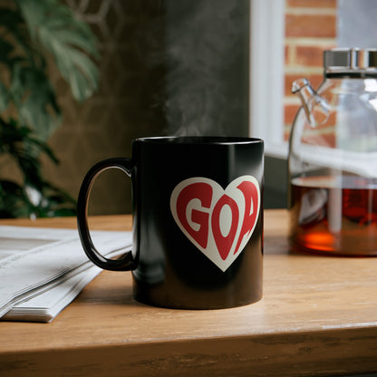 Goa Mug - Black (11oz)