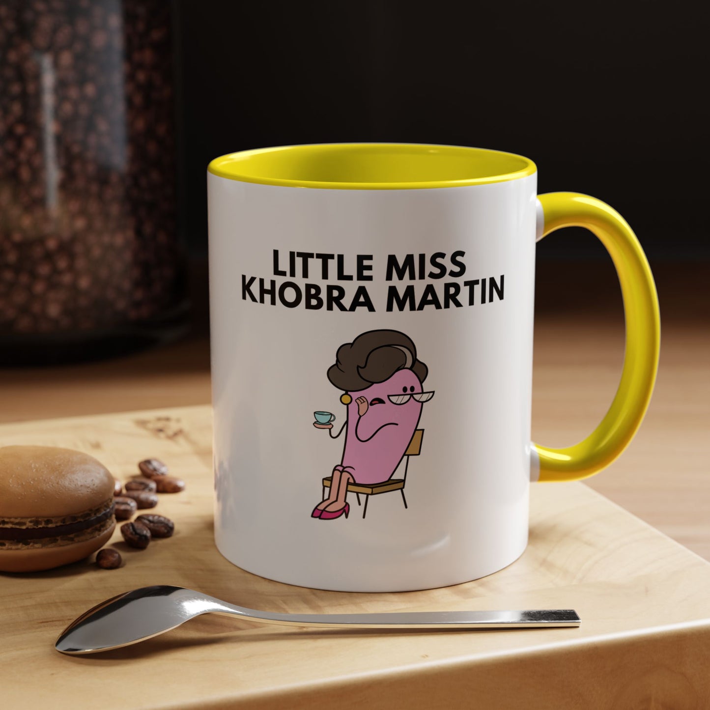 Little Miss Khobra Martin Accent Coffee Mug  (11oz)