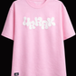 Pre- Order - Urrak Signature Puff Print Oversized Tee - Pink