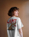 Ultra Premium Oversized t-shirt with Lapit print