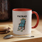 Patrao Coffee Mug — Funny Relaxed Character Accent Mug (11oz)