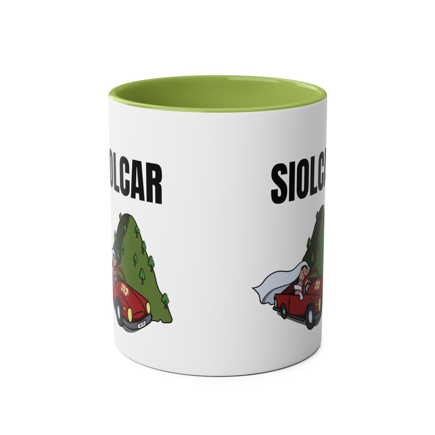 Siolcar Two-Tone Coffee Mug, 11oz