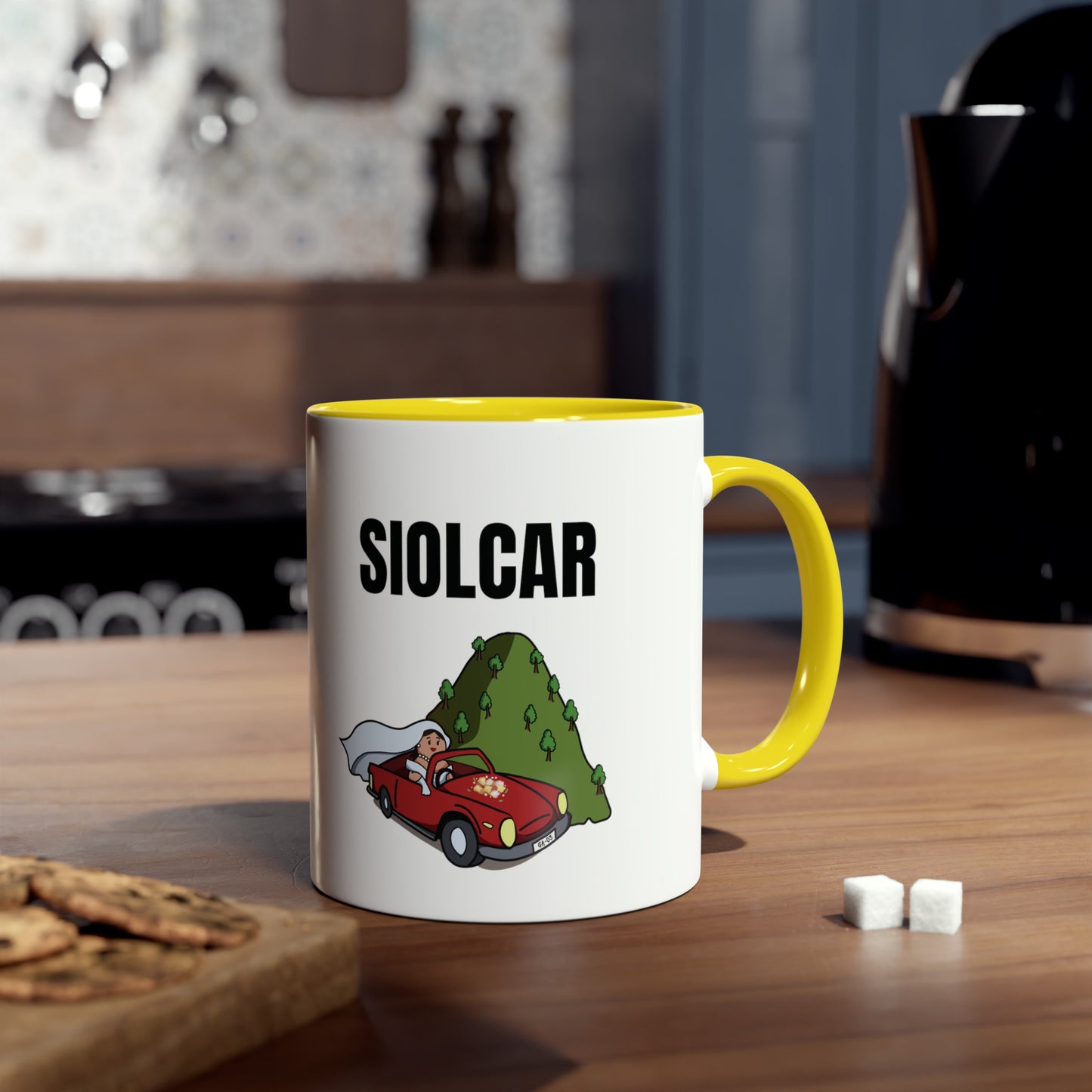 Siolcar Two-Tone Coffee Mug, 11oz