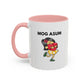 Mog Asum Coffee Mug — Cute Cartoon Girl Holding Heart Accent Mug (11oz)