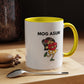 Mog Asum Coffee Mug — Cute Cartoon Girl Holding Heart Accent Mug (11oz)