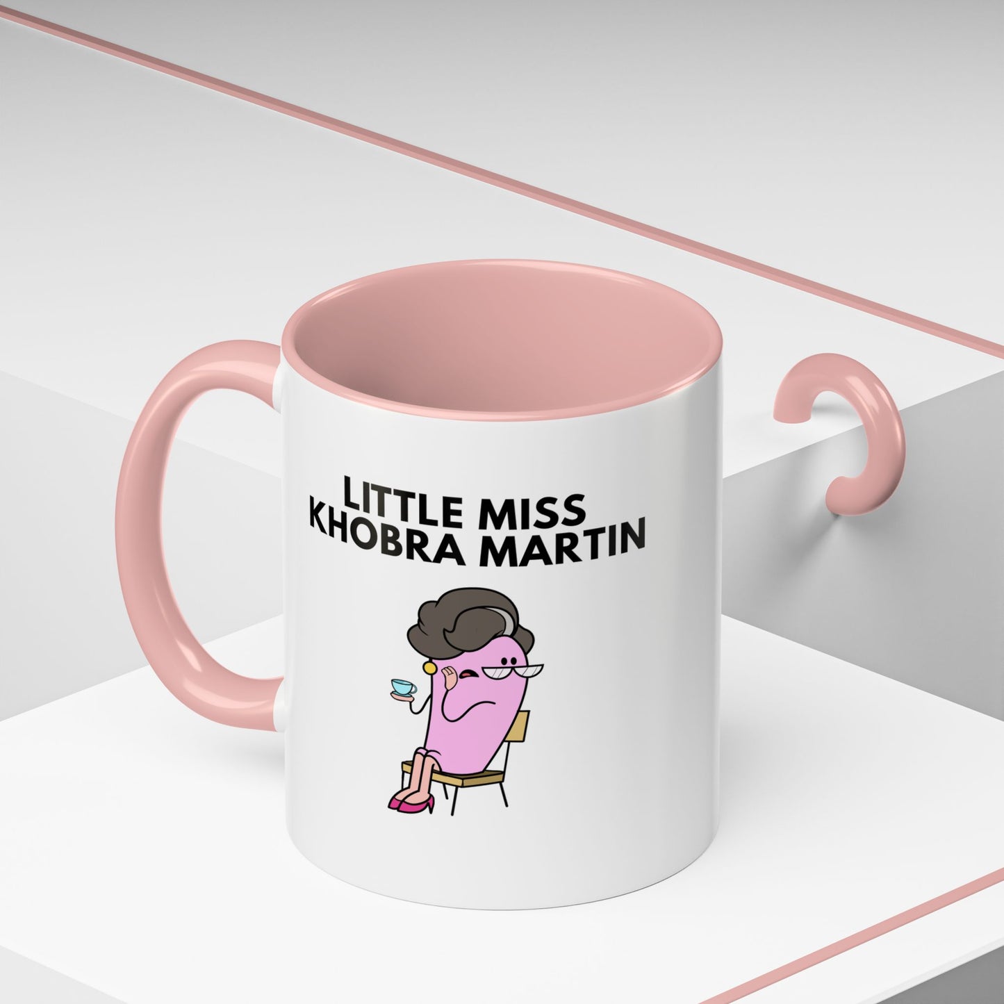 Little Miss Khobra Martin Accent Coffee Mug  (11oz)