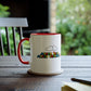 Mhozo Dada Mozo Superhero Two-Tone Coffee Mug 11oz