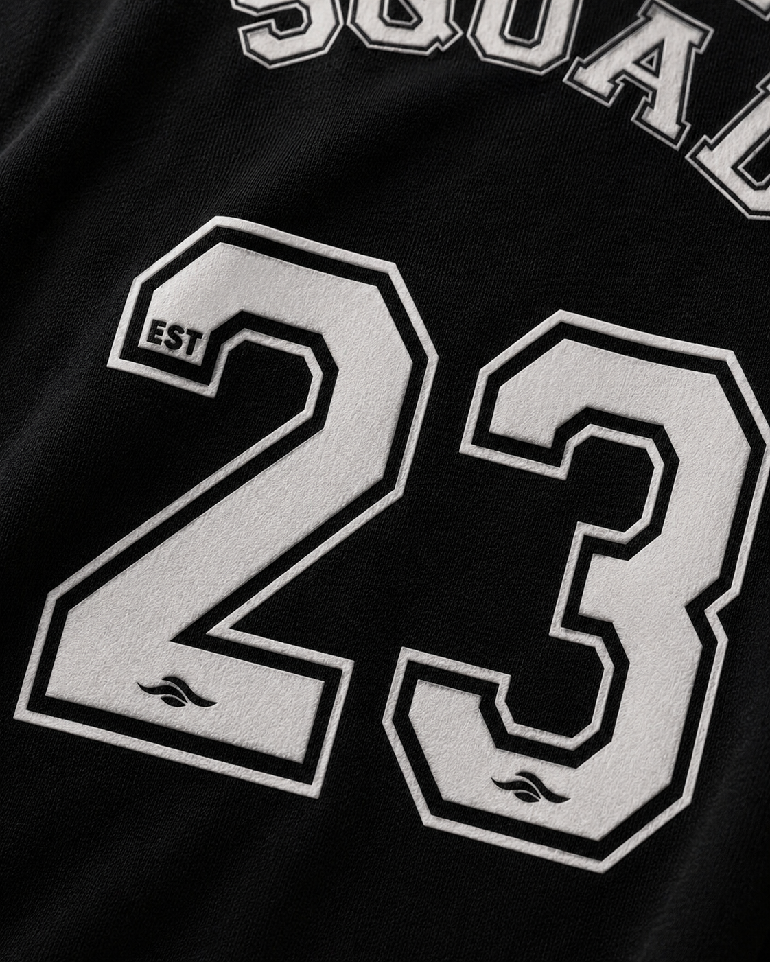 Susegad Squad – Black Label - Ultra Premium Oversized tee - HD Print