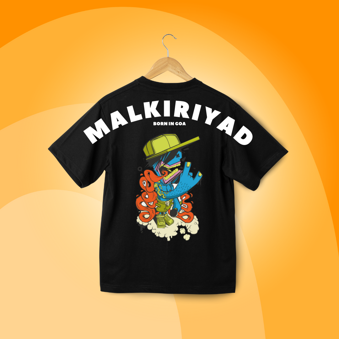 Malkiriyad 2.0 – Ultra Premium Oversized T-Shirt with Extended Neck