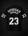 Susegad Squad – Black Label - Ultra Premium Oversized tee - HD Print