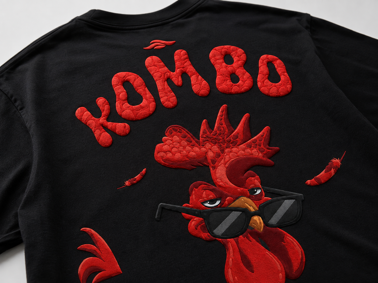 Kombo – The All Day Charmer | Premium Oversized Tee (Black)