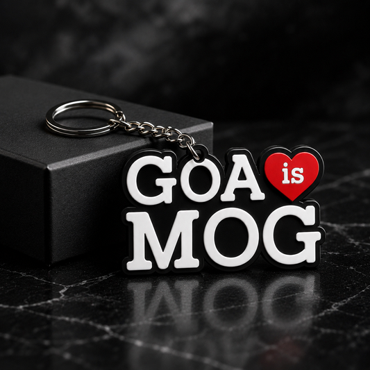 Goa is Mog Keychain