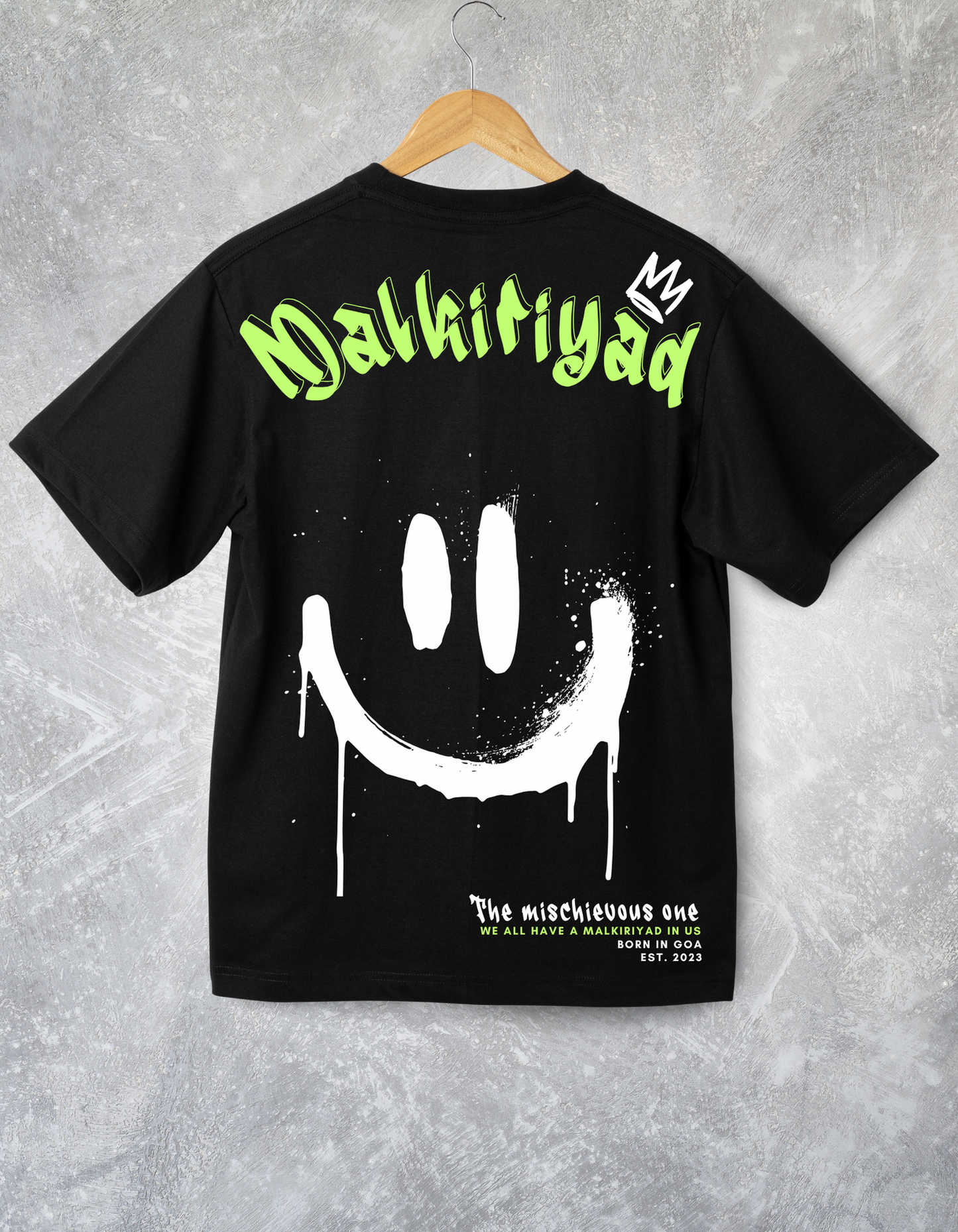 Malkiriyad After Dark – Limited Glow Edition Oversized t-shirt