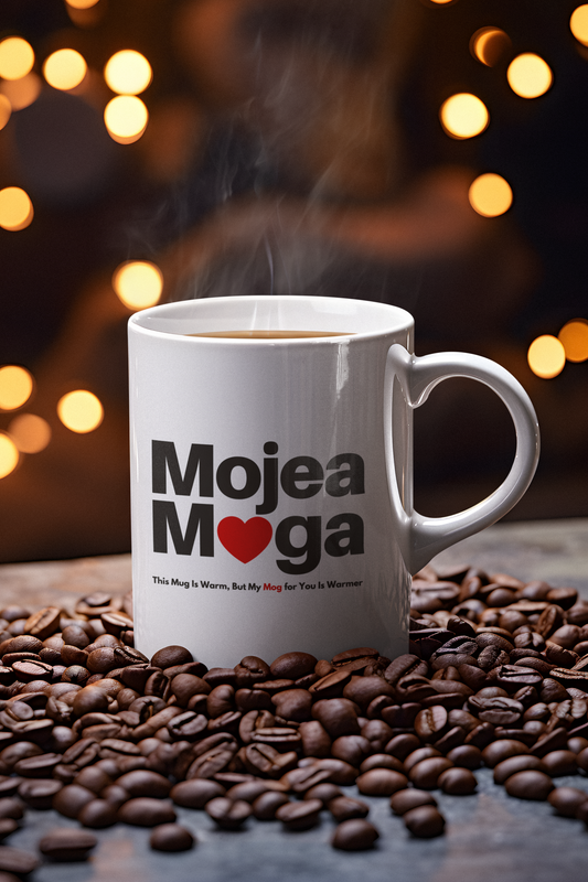 Mojea Moga Ceramic Coffee Cup, 11oz