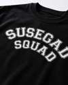 Susegad Squad – Black Label - Ultra Premium Oversized tee - HD Print