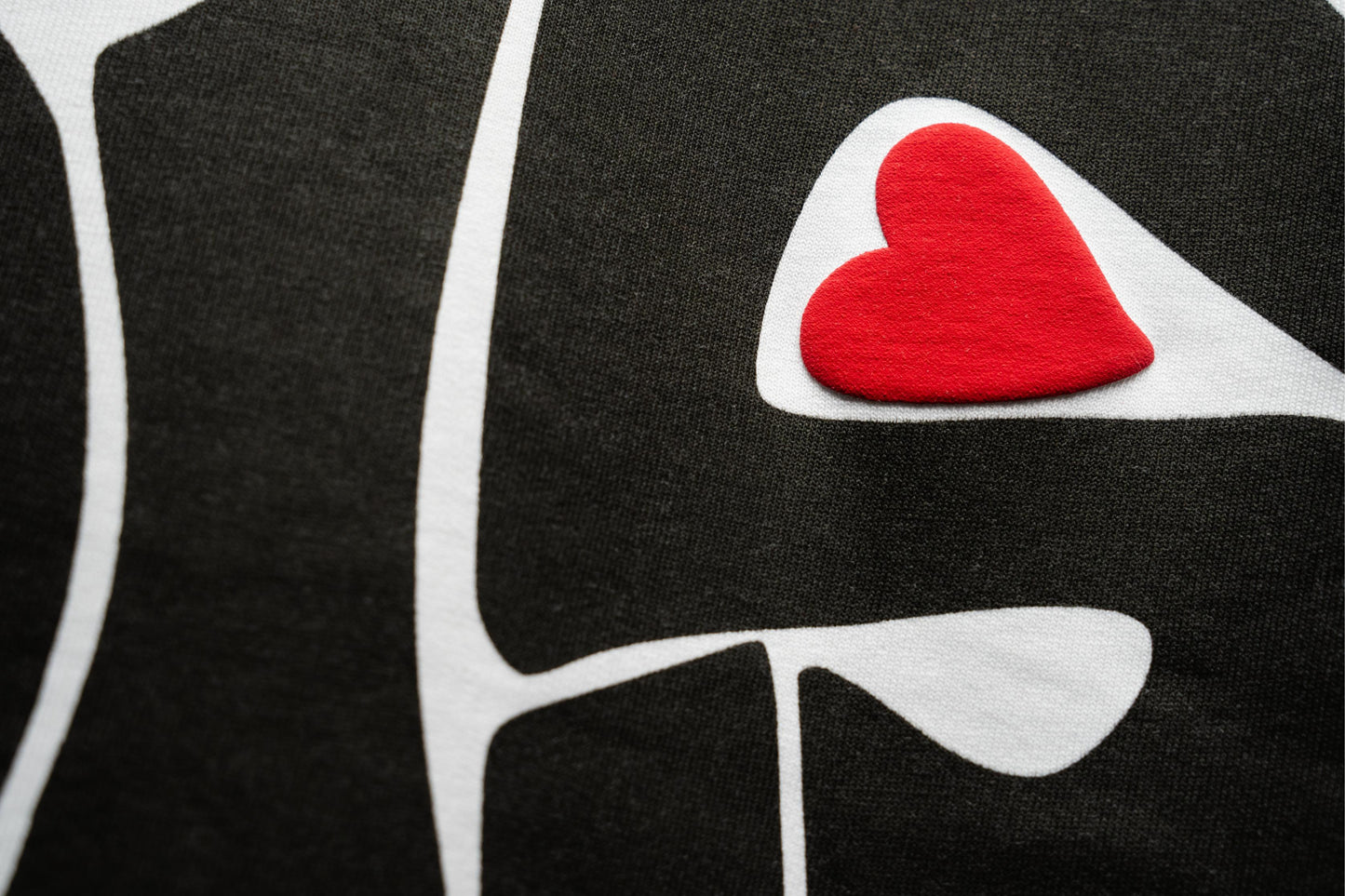 Goa is Love Puffed Heart Unisex Oversized t-shirt - White