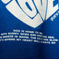 Goa is Love Puffed Heart Unisex Oversized t-shirt - Royal Blue