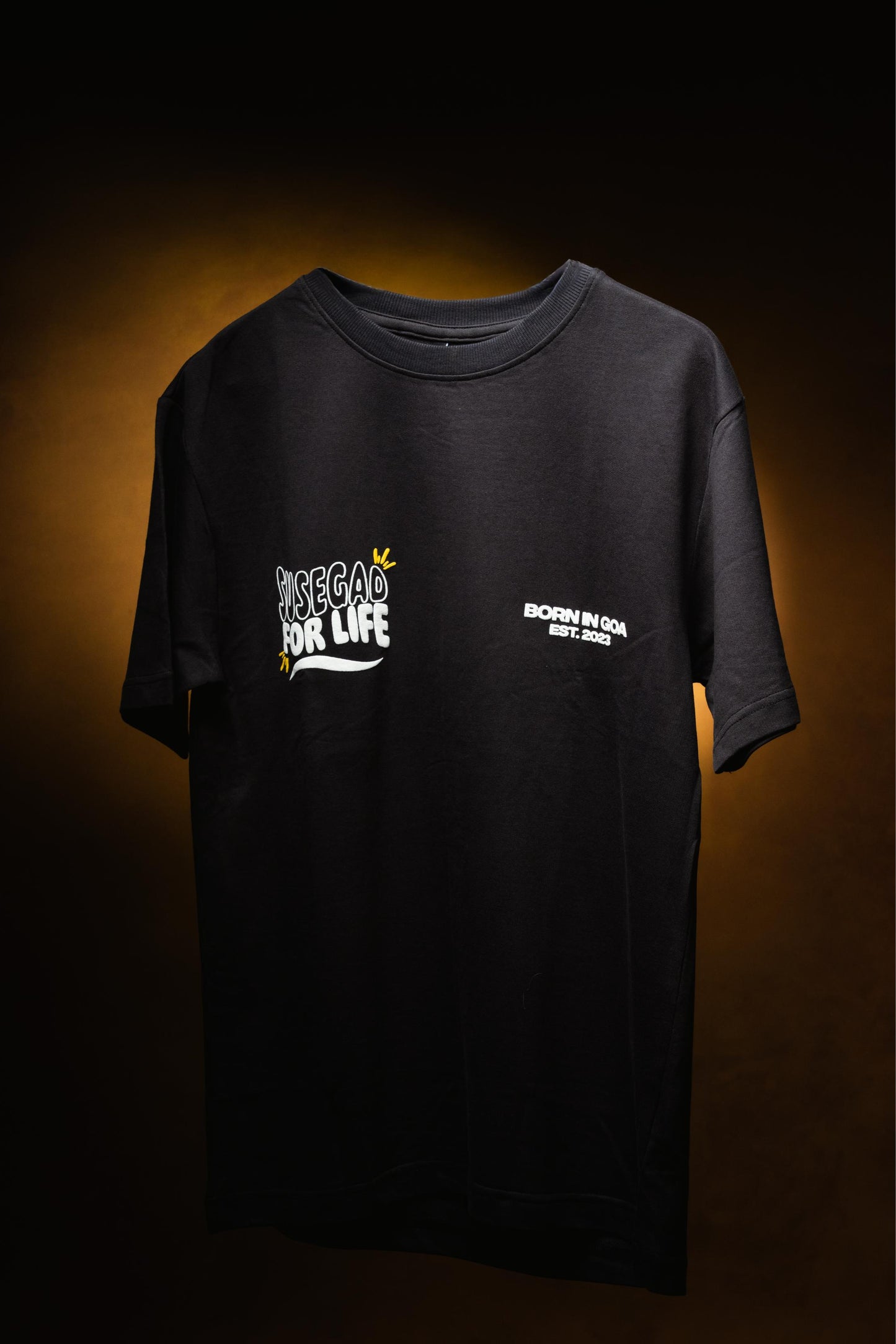 Ultra Premium Susegad For Life Tee – Dark Grey | Puff Print Unisex Fit