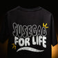 Ultra Premium Susegad For Life Tee – Dark Grey | Puff Print Unisex Fit